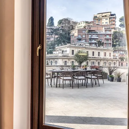 C&y - Luxury Terrace Trastevere Appartement Rome